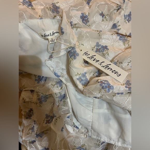 For Love and Lemons Jayleen Mini Dress- S - Picture 5 of 5